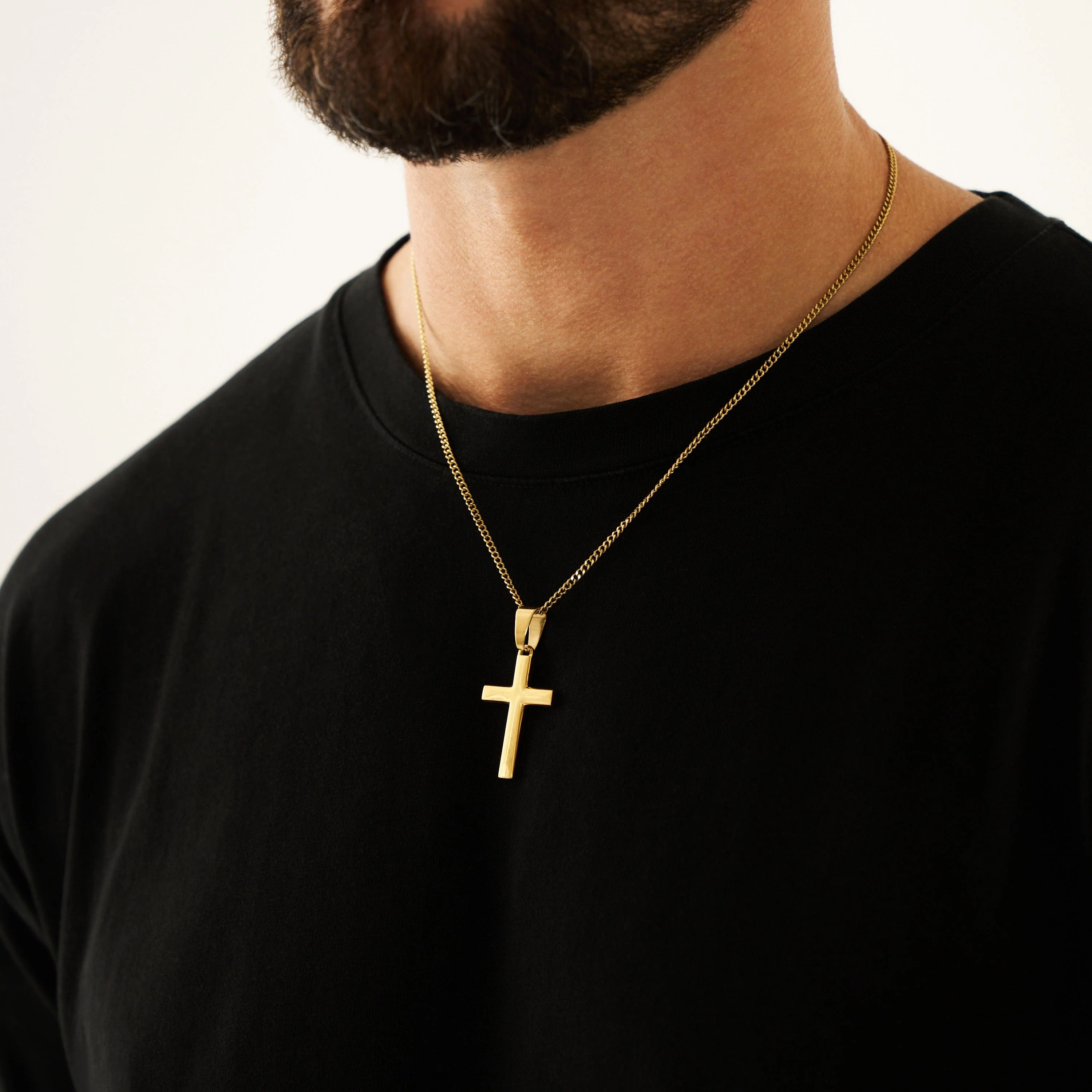 Latin Cross Pendant (Gold) - Image 5