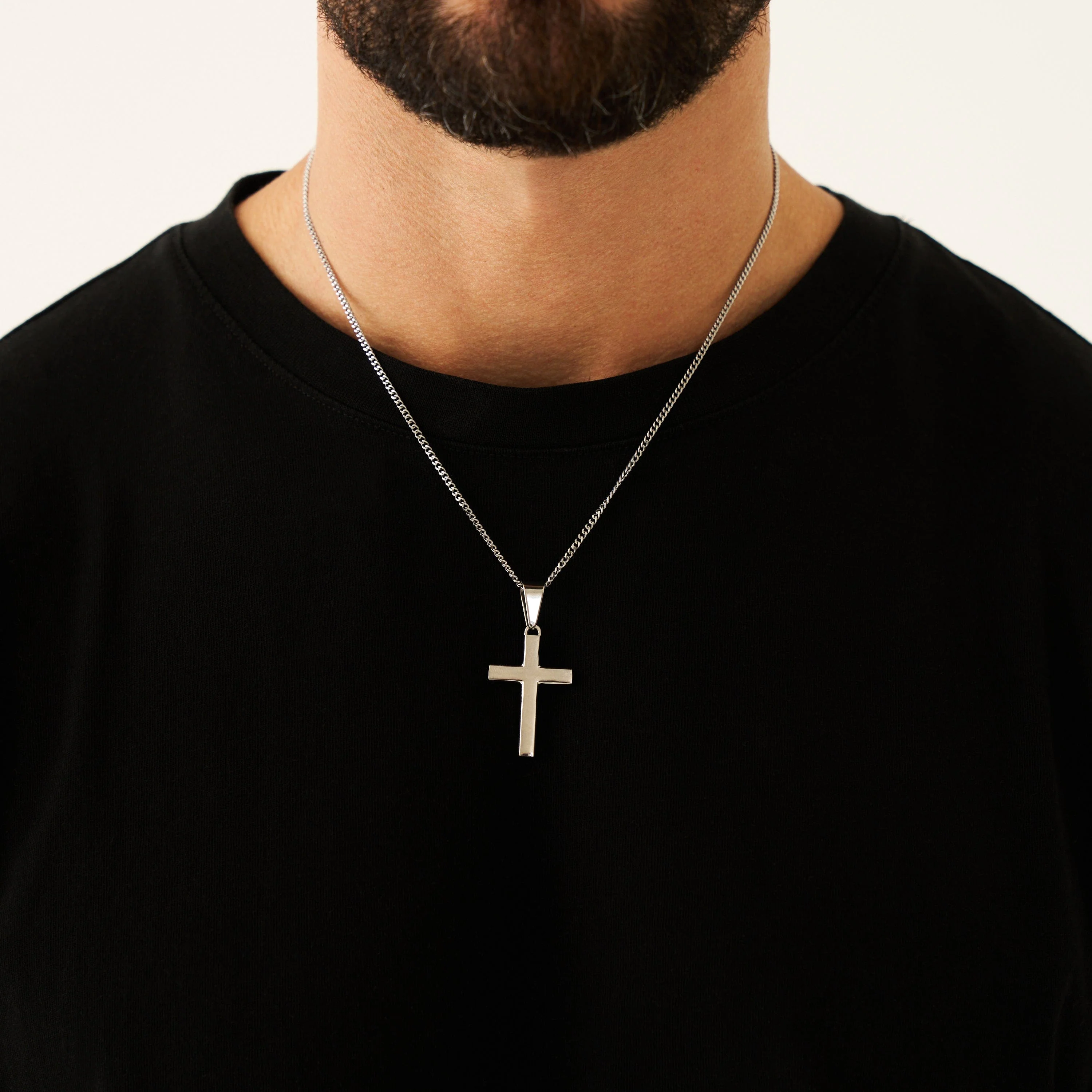Latin Cross Pendant (Silver) - Image 2